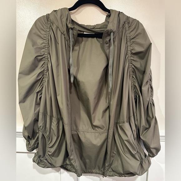 Olive Green Hooded Jacket - Picture 5 of 10
